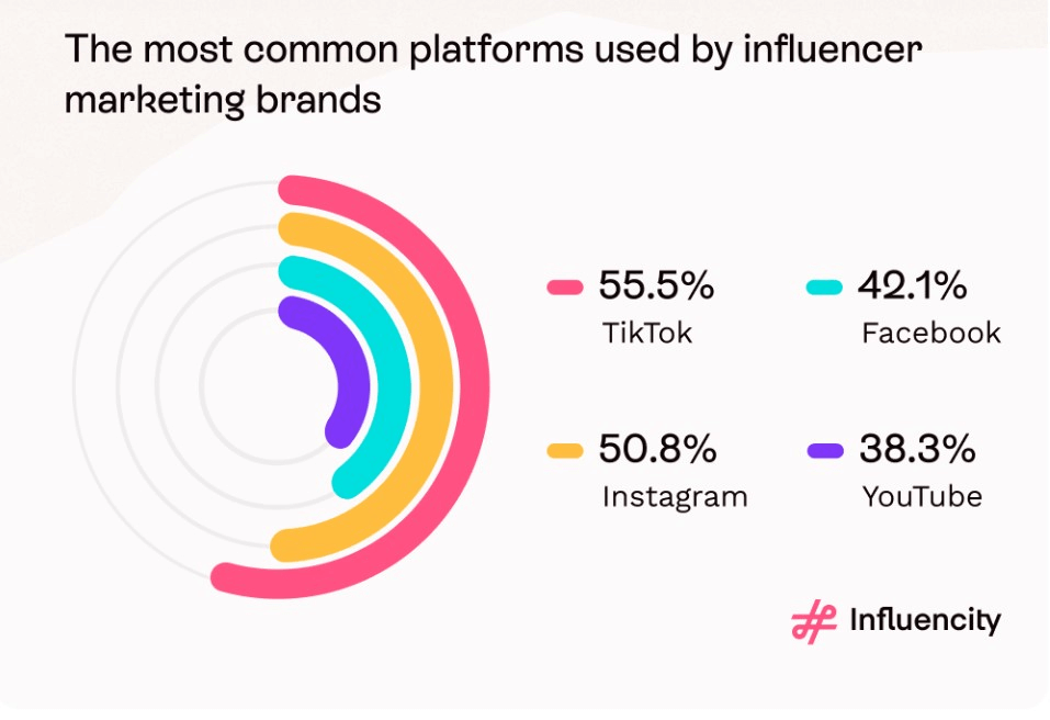 Plattformen für Influencer Branding